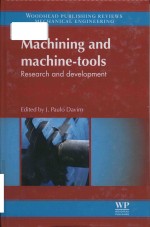 mach<em>in</em><em>in</em>g <em>and</em> mach<em>in</em>e-tools <em>research</em> <em>and</em> development