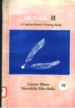 MOSAIC  II  A CONTENT-BASED WRITING BOOK  SECOND <em>EDITION</em>