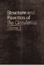 <em>STRUCTURE</em> AND FUNCTION <em>OF</em> THE CIRCULATION BOLUME 1