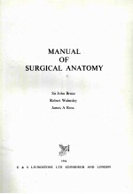 MANUAL OF <em>S</em>URGICAL ANATOMY