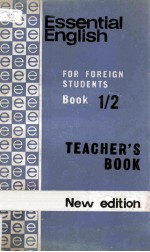 Essenti<em>a</em>l English <em>For</em> <em>For</em>eign <em>Students</em> Book One Te<em>a</em>cher's Book