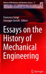 ESSAYS ON <em>THE</em> HISTORY <em>OF</em> MECHANICAL <em>ENGINEERING</em>