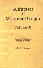 SUL<em>F</em>ATASES O<em>F</em> MICROBIAL ORIGIN VOLUME II
