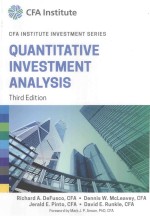 QUANTITATIVE INVESTMENT <em>ANALYSIS</em> THIRD <em>EDITION</em>