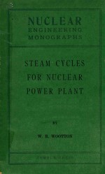 STEAM CYCLES FOR <em>NUCLEAR</em> POWER PLANT
