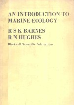 <em>AN</em> <em>INTRODUCTION</em> <em>TO</em> MARINE ECOLOGY