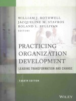PRACT<em>I</em>C<em>I</em>NG ORGAN<em>I</em>ZAT<em>I</em>ON DEVELOPMENT LEAD<em>I</em>NG TRANSFORMAT<em>I</em>ON AND CHANGE FOURTH ED<em>I</em>T<em>I</em>ON