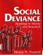 SOCIAL DEVIANCE  READ<em>IN</em>GS <em>IN</em> THEORY <em>AND</em> <em>RESEARCH</em>