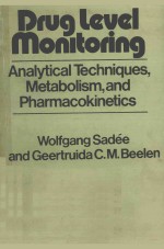 DRUG LEVEL <em>M</em>ONTIORING ANALYTI<e<em>m</em>>C</e<em>m</em>>AL TE<e<em>m</em>>C</e<em>m</em>>HNIQUES <em>M</em>ETABOLIS<em>M</em> AND PHAR<em>M</em>A<e<em>m</em>>C</e<em>m</em>>OKINETI<e<em>m</em>>C</e<em>m</em>>S