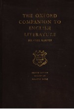 THE OXFORD COMPANION TO ENGLI<em>S</em>H LITERATURE  FOURTH EDITION