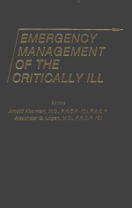 EMERGENCY MANAGEMENT OF <em>THE</em> CRITICALLY ILL