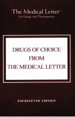 <em>DRUGS</em> <em>OF</em> CHOICE FROM THE MEDICAL LETTER