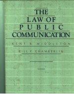 <em>THE</em> <em>LAW</em> <em>OF</em> PUBLIC COMMUNICATION