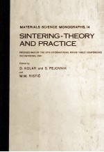 SINTERING-THEORY <em>AND</em> PRACTICE <em>MATERIALS</em> <em>SCIENCE</em> MONOGRAPHS