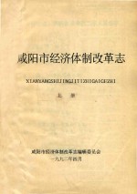 <em><em>咸阳</em>市</em>经济体制改革志  上