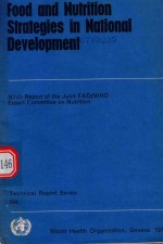 FOOD <em>AND</em> NUTRITION STRATEGIES <em>IN</em> NATIONAL DEVELOPMENT