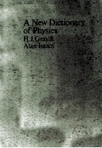<em>A</em> NEW DICTION<em>A</em>RY <em>OF</em> PHYSICS