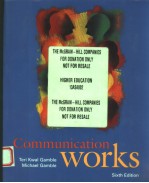 <em>COMMUNICATION</em> WORKS  6TH <em>EDITION</em>