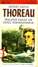 <em>WA</em>LDEN-ESSAY ON CIVIL DISOBEDIENCE