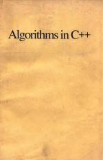 <em>ALGORITHMS</em> IN C++ PRINCETON UNIVERSITY