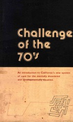 CHALLENGE OF <em>THE</em> 70'<em>S</em>