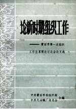 论新时期组织工作  黄石市第一次组织工作改革理论讨论会论文选