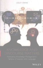 <em>KNOWLEDGE</em> AND DISCOURSE MATTERS RELOCATING <em>KNOWLEDGE</em> MANAGEMENT'S SPHERE OF INTEREST ONTO LANGUAGE