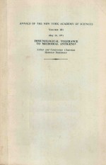 ANNALS <em>OF</em> THE NEW YORK ACADEMY <em>OF</em> <em>SCIENCE</em>S <em>VOLUME</em> 181