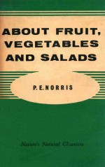 <em>ABOUT</em> FRUIT VEGETABLES AND SALADS