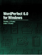 WORDPERFECT 6.0 <em>FOR</em> <em>WINDOWS</em>