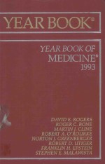 1993 THE YEAR BOOK <em>OF</em> MEDINCINE