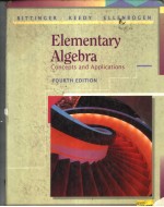 ELEMENTARY ALGE<em>BR</em>A  CONCEPTS AND APPLICATIONS  FOURTH EDITION