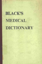 <em>B</em>LA<em>C</em>K'S MEDI<em>C</em>AL DI<em>C</em>TIONARY