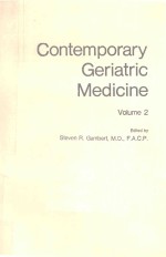 CONTEMPO<em>R</em>A<em>R</em>Y GE<em>R</em>UAT<em>R</em>IC MEDICINE VOLUME 2