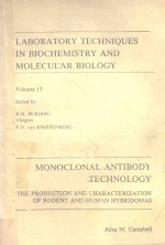 LABORATORY <em>TECHNIQUES</em> <em>IN</em> BIOCHEMISTRY <em>AND</em> MOLECULAR BIOLOGY VOLUME 13