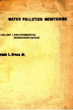 WATER <em>POLLUTION</em> <em>MONITORING</em> VOLUME 1