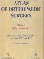 ATLAS OF ORTHOPAEDIC SURGERY VOLUME <em>2</em> UPPER EXTREMITY