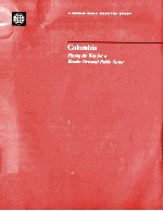 Colombia : paving <em>the</em> way for a re<em>s</em>ult<em>s</em>-oriented public <em>s</em>ector