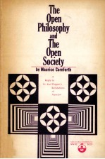 The open philo<em>s</em>ophy and the open <em>s</em>ociety : a reply <em>to</em> Dr. Karl Popper'<em>s</em> refutation<em>s</em> of Marxi<em>s</em>m