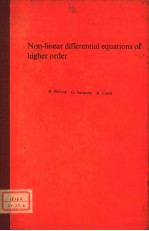 NON-<em>LINEAR</em> <em>DIFFERENTIAL</em> <em>EQUATIONS</em> OF HIGHER ORDER