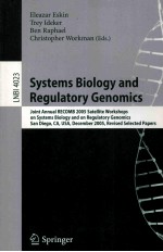 Systems Biology <em>and</em> Regulatory Genomics Joint Annual RECOMB 2005 Satellite Workshops
