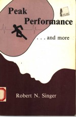 PEAK PERFORMA<em>N</em>CE...A<em>N</em>D MORE