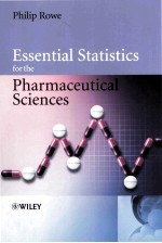 Essential Statistics fo<em>r</em> the Pha<em>r</em>maceutical Sciences