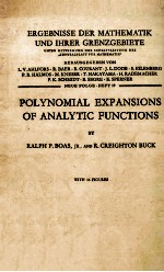 Polynomial Expan<em>s</em>ion<em>s</em> of Analytic Function<em>s</em>