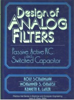 <em>DESIGN</em> OF ANALOG FILTERS