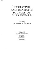 NARRATIVE AND DRAMATIC SOURCES <em>OF</em> SHAKESPEARE  <em>VOLUME</em> VII