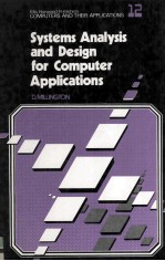 <em>SYSTEMS</em> <em>ANALYSIS</em> AND DESIGN <em>FOR</em> COMPUTER APPLICATIONS