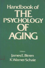 <em>HANDBOOK</em> <em>OF</em> THE PSYCHOLOGY <em>OF</em> AGING