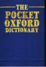 <em>THE</em> POCKET OXFORD DICTIONARY  <em>OF</em> CURRENT ENGLISH  SEVENTH <em>EDITION</em>