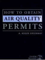 <em>HOW</em> <em>TO</em> OBTAIN AIR QUALITY PERMIT<em>S</em>